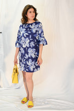 Navy Flora Tunic Dress