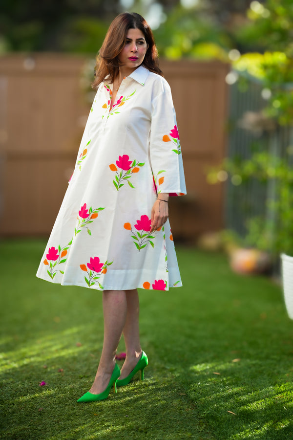 Midi Blossom Dress